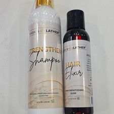 Bask  Lather Hair Strengthening Elixir Oil Lavender 4 fl oz Sulfate-Free