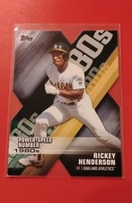 2020 Topps - Decade of Dominance Die-Cuts Rickey Henderson #DOD-19