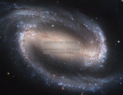BARRED SPIRAL GALAXY NGC 1300 ERIDANUS CONSTELLATION 8.5X11 PHOTO