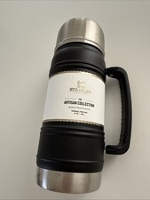 New Stanley The Artisan Collection Thermal Food Jar - 27 oz. ~Black/silver