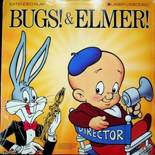 Bugs! & Elmer! LaserDisc Classic Cartoons MGM/UA Looney Tunes EP - Sealed