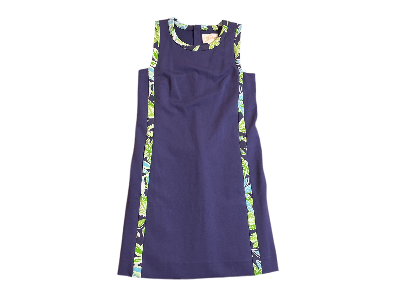 Vestido recto Lilly Pulitzer Mena en la piscina de zafiro esquema de color con multicolor