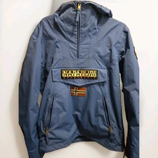 Napapijri Geographic Rainforest Anorak Jacket Blue, Size S