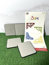 Sizzix Architectural Accent Dies 1-4 Set of 4 Corner Cut Dies 654470