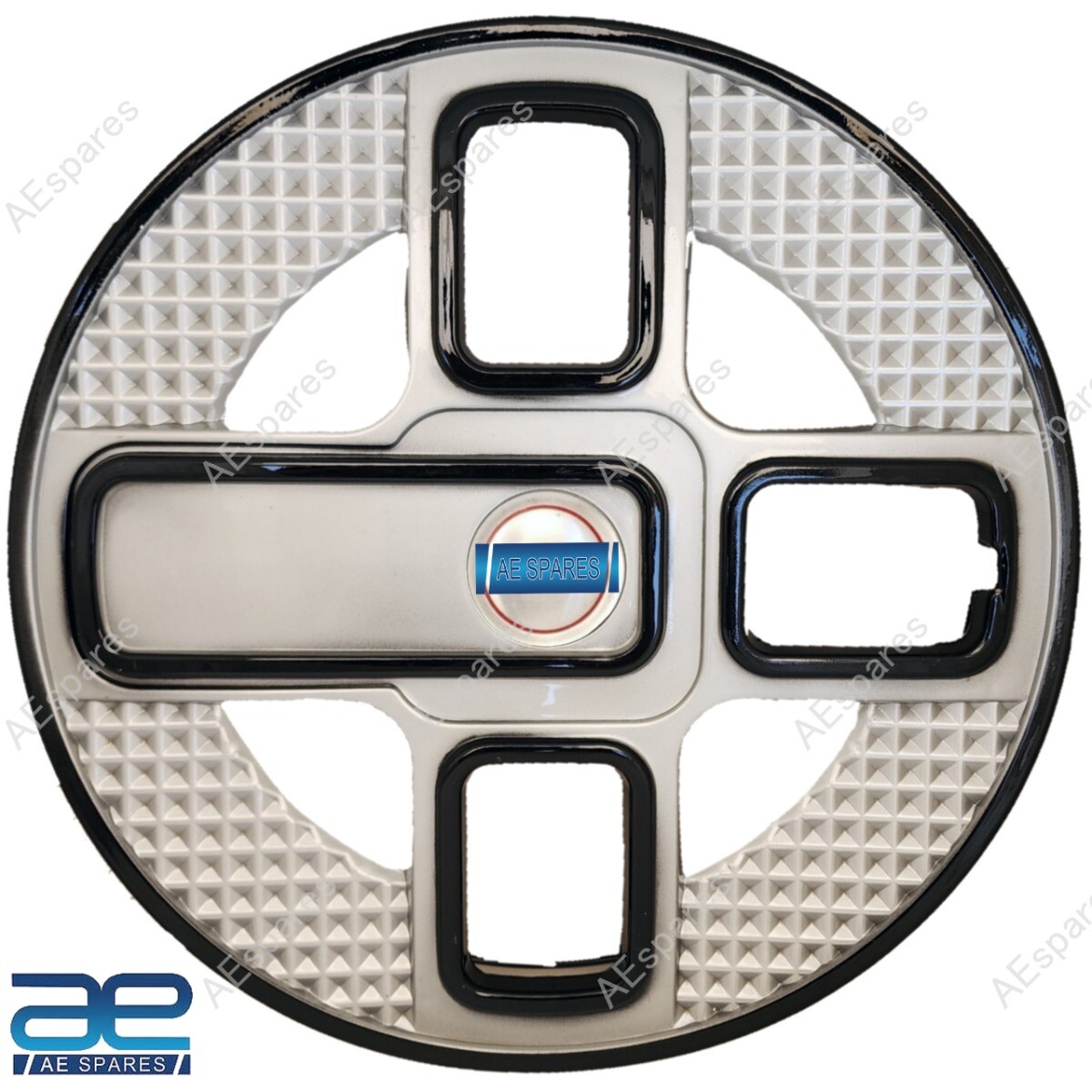 Jeu De 4 Enjoliveurs De Roue Universel 15 Pouces, 4 Pièces En ABS Noir89 - Auto