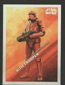 Topps 2019 Star Wars Rise of Skywalker Illustrated Character Choose your Card - Picture 13 of 17