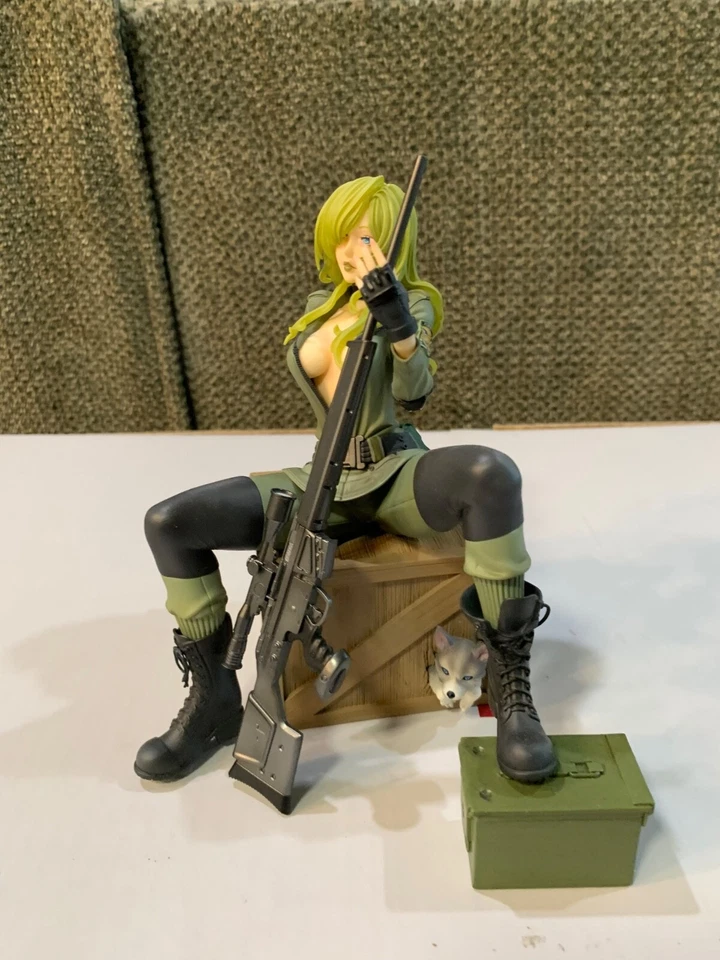 Kotobukiya Metal Gear Solid Bishoujo Sniper Wolf 1/7 Scale Completed Figure - Image 2 of 4