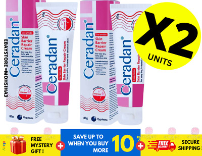 CERADAN Cream Ceramide Dominant Skin Barrier Repair Cream 80g ( X 2 )