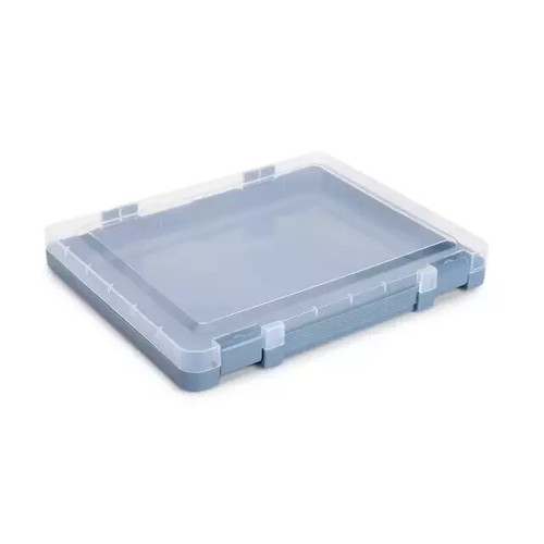 Document Case with Handle File Holder - Clear - Picture 2 of 3