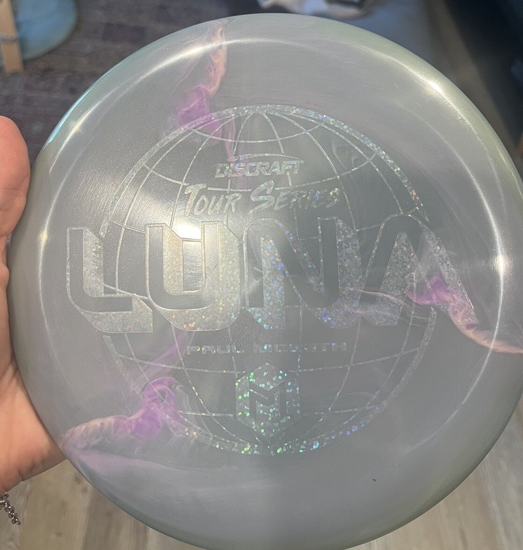 RARE Paul McBeth 2022 Money Stamp Tour Series Luna, 175 Gs, Field Tested ,ink