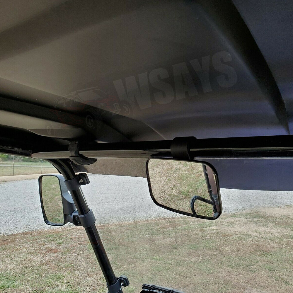 UTV 2'' Rear-View Center Side Mirrors Sets For Kubota RTV-XG850