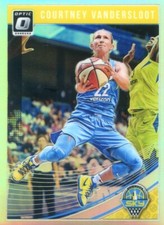 2019 Panini Donruss WNBA OPTIC SILVER HOLO PRIZM #20 COURTNEY VANDERSLOOT SKY