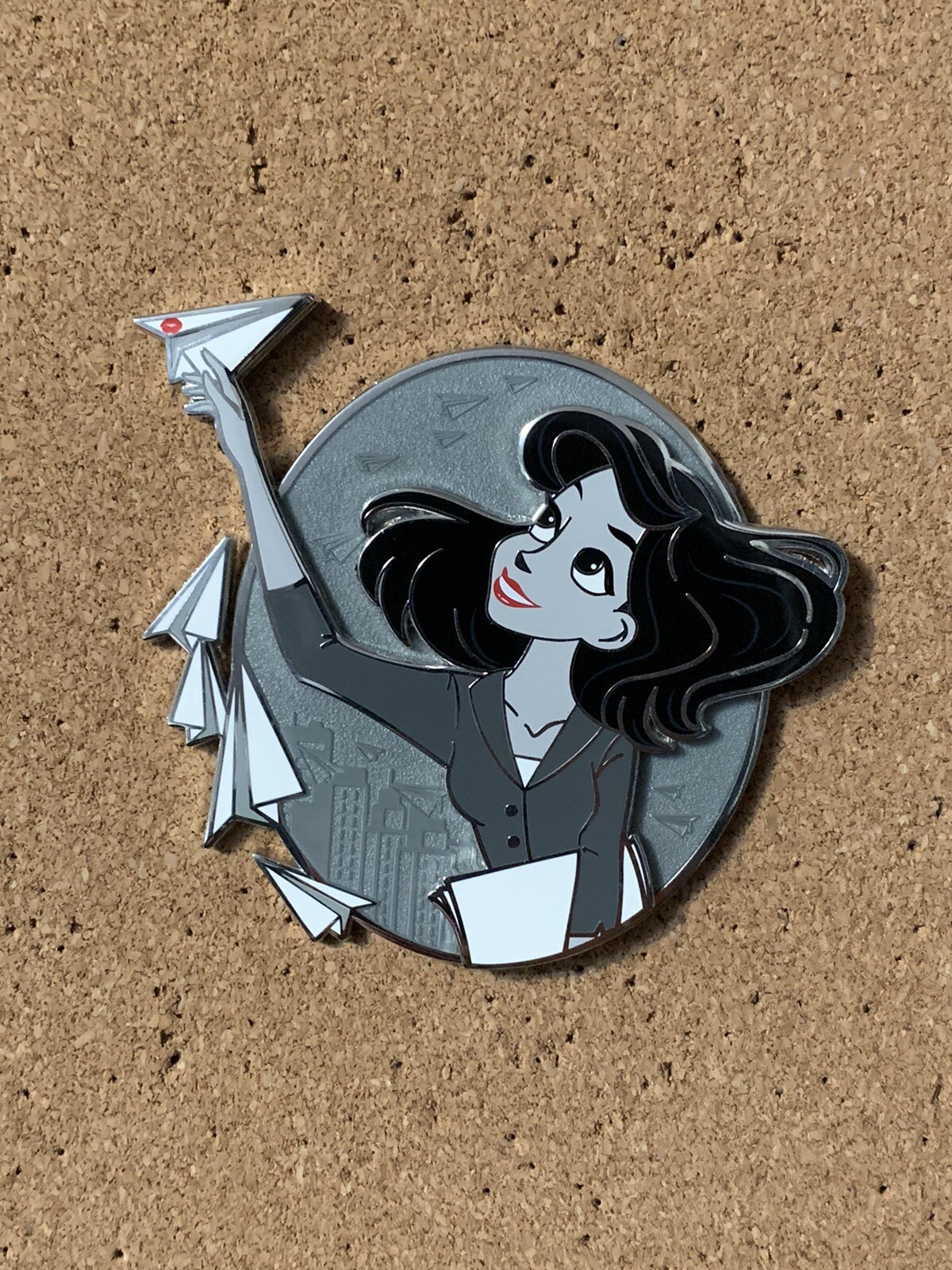 Untamed Dreams Paperman Meg Fantasy Pin Disney Short