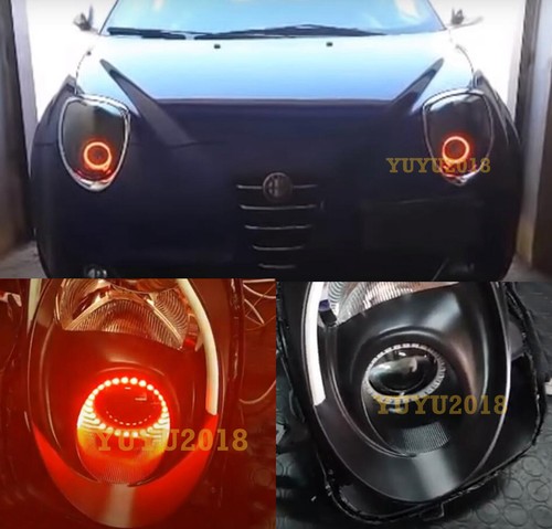 Anillos de halo Bluetooth RGB para Alfa Romeo MiTo 2008-19 Faro LED ojo de ángel DRL - Imagen 2 de 17
