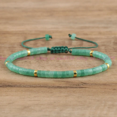 Minimalist Dainty Crystal Assorted Natural Gemstone Beads Healing Reiki Bracelet - Picture 10 of 60