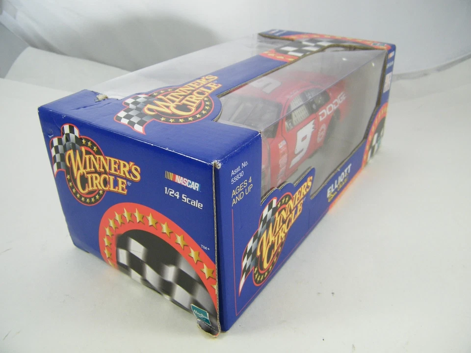 NUEVO EN CAJA ~ CÍRCULO DE GANADORES ~ 2000 BILL ELLIOTT #9 DODGE 1/24 EDICIÓN LIMITADA STOCK CAR Foto 2 de 4