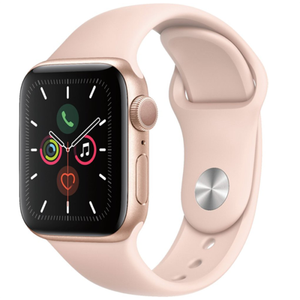Apple Watch Series 5 40mm Aluminum Gold Case Pink Sand Sport Band - MWV72LL/A | eBay