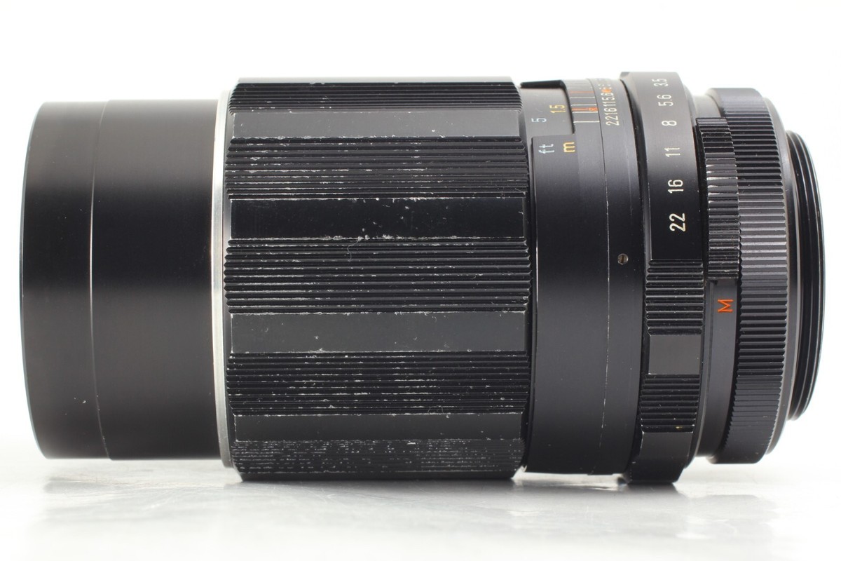 Exc+4】 Asahi Super-Takumar 135mm f3.5 M42 w/ Case from Japan