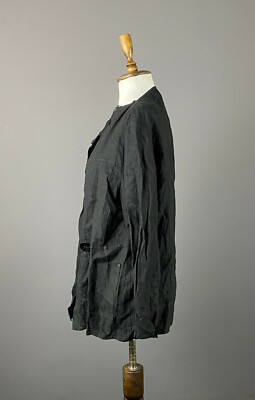 Manteau Sulu Kerstin Bernecker En Laine - Noir Et Blanc - Occasion Très Bon état
