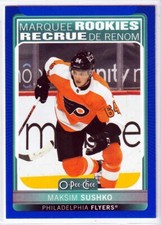 2021-22 O-Pee-Chee Blue #638 Maksim Sushko RC - Philadelphia Flyers