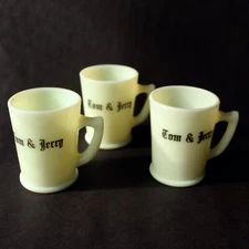 Vintage McKee Tom & Jerry 3 Mugs
