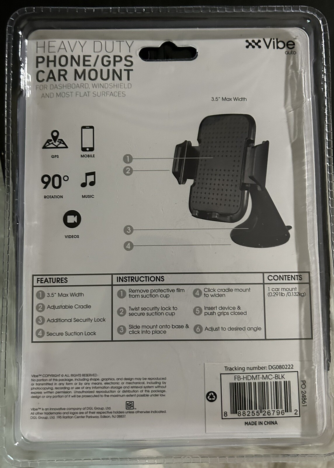 Vibe Heavy Duty Phone/ GPS Car Mount eBay