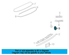 Mercedes-Benz E-Klasse W212 Heckklappe Emblem A2128170116