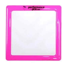 DEMCiflex 120mm Magnetic Fan Dust Filter - Fluorescent Pink with White Mesh