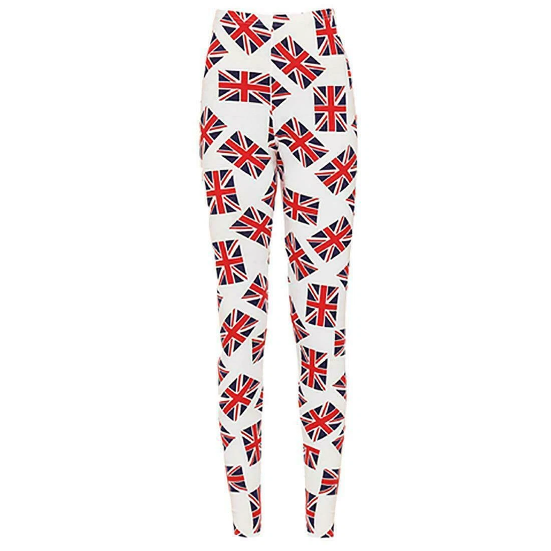 Womens Union Jack Flag UK Print Leggings Ladies Stretchable Sports Pants  Trouser