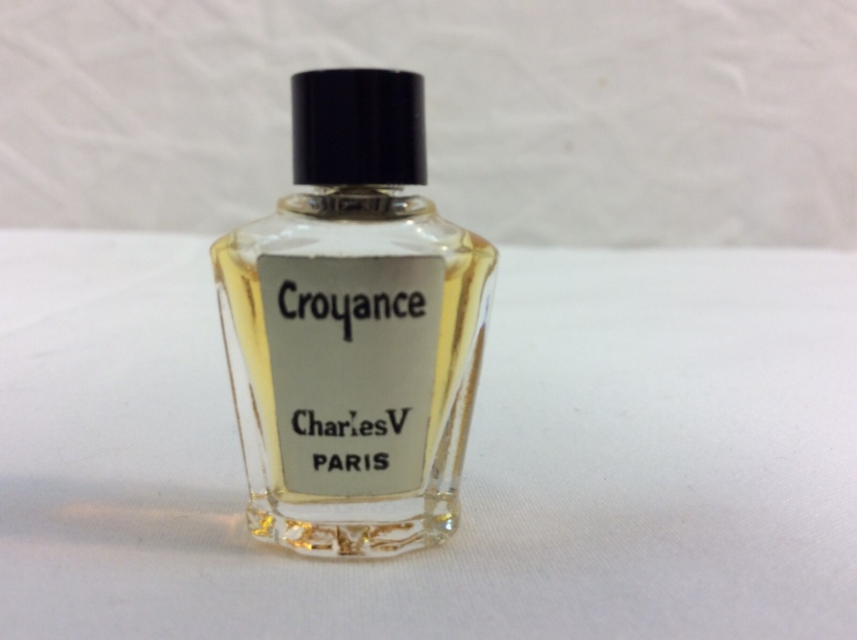 LOW FILL Vintage CROYANCE Charles V Perfume ~ Paris ~ Micro Mini