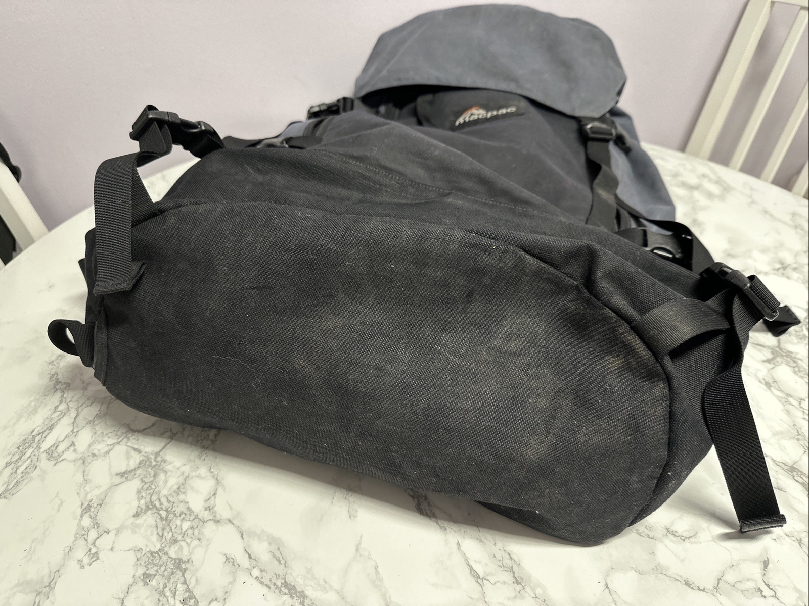 Macpac Zambesi Black Backpack Rucksack Bag FREE UK POSTAGE eBay