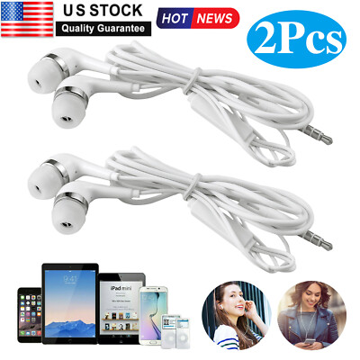 PACK In-Ear Earphone Headphone for Samsung Galaxy iPod MP3 iPhone  Music