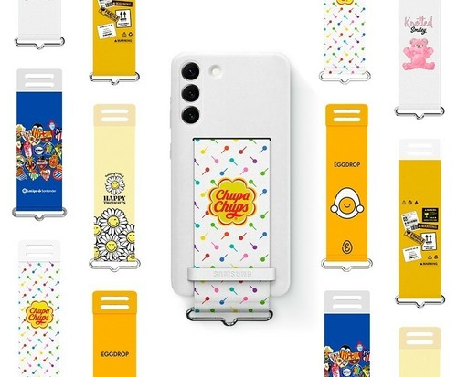 Genuine Samsung Galaxy S22+ Silicone Cover w/ Strap Detachable Stylish EF-GS906 - Picture 4 of 13