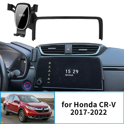 #ad Car Phone Holder for Honda CR V 2017 2022 CRV RW RT GPS Gravity Bracket $39.89