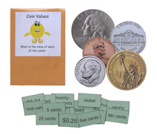The Teacher Depot Education Math Center Learning Resource Identifying Coin Value