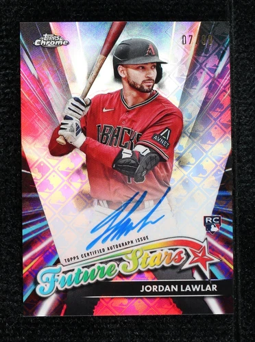 2024 Topps Chrome Logofractor Edition - Jordan Lawlar #FSA-JL