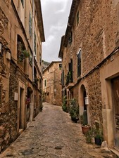 Wandbild Foto - Streets of Valldemossa II A3 Poster - Deko Mallorca