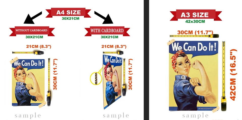 Famous Painters Prints Classic Painting Art Posters A5 A4 A3 Home Decor Wall Art - Image 2 of 2