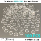 100X STAR WARS Action Figure Display Stand Base For VINTAGE 1977~1985 Figure #P