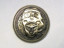 Talk Like a Pirate Day LE - Antique Silver Finish - New Unactivated Geocoin