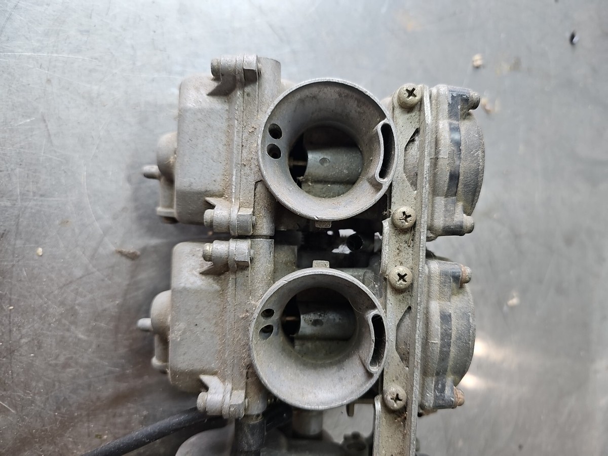 1985 85 KAWASAKI ZX 600 ZX6 GPZ CARB CARBURETOR ASSEMBLY PARTS
