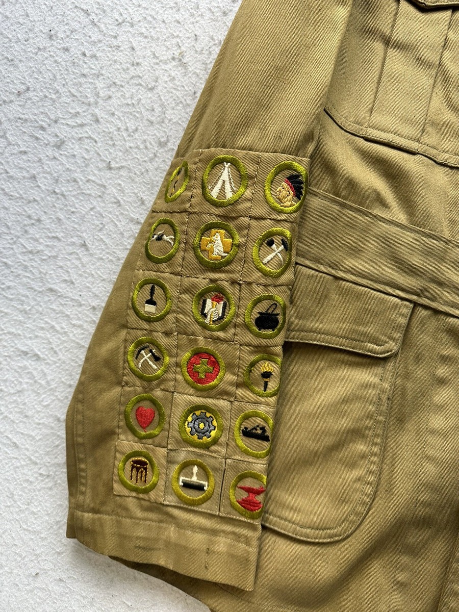 Vintage 1920s Boy Scouts of America Uniform Tunic Jacket Vintage 1920s Boy Scouts of America Uniform Tunic Jacket