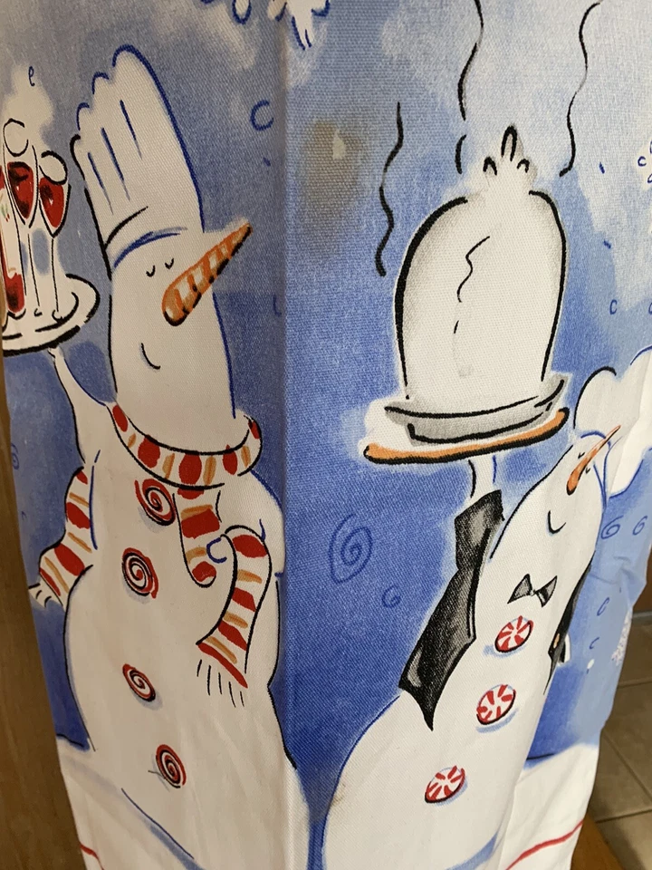 Tis the Season Snow Chefs Christmas Cooking Holiday Full Apron NEW Kay Dee Desgn - Image 2 of 4