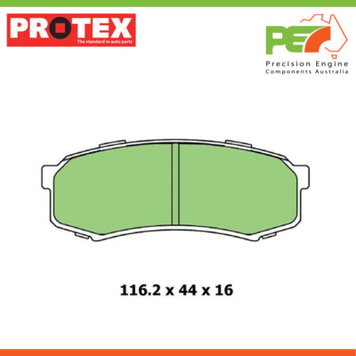 PROTEX Ultra DISC PAD SET For TOYOTA LAND CRUISER PRADO 3.0 D [KZJ120] 3L
