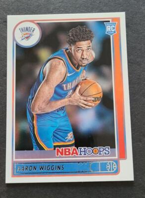 2021-22 Panini NBA HoopS #247 Aaon Wiggins Rookie RC Thunder