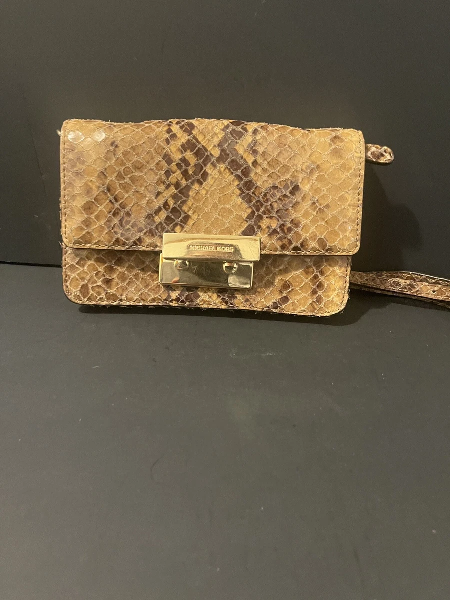 Michael kors deals snake print crossbody