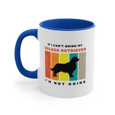 Novelty Golden Retriever Mug lover gift for mum dog lover cup for dad birthday