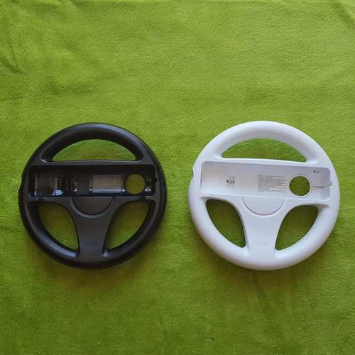 Original Nintendo Wii Lenkrad Controller  Aufsatz (schwarz oder weiß)