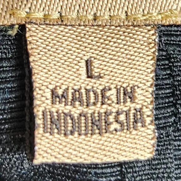 notations Black Basketweave Pattern 3 Button 3/4 … - image 8