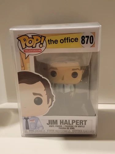 Funko Pop Television: The Office - Jim Halpert # 870 mint condition +protector